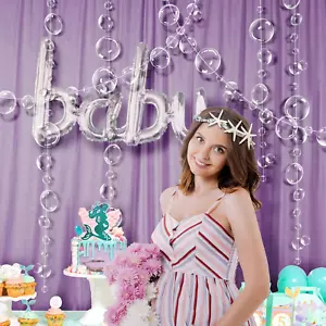 Under The Sea Party Decorations White Bubble Garlands Little Mermaid Birthday... - Picture 1 of 12