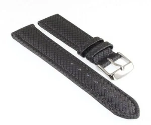 Uhrenarmband Uhrband Textil 20mm grau Naht Ton in Ton Ersatzband / D29 - Bild 1 von 1