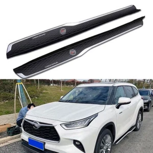 Running Board Nerf Bar Side Step Fits for Highlander XU70 2020 2021 2022 - Picture 1 of 8