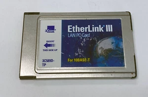 3com 3C589D-TP Etherlink III LAN PC Card for 10BASE-T - Picture 1 of 1