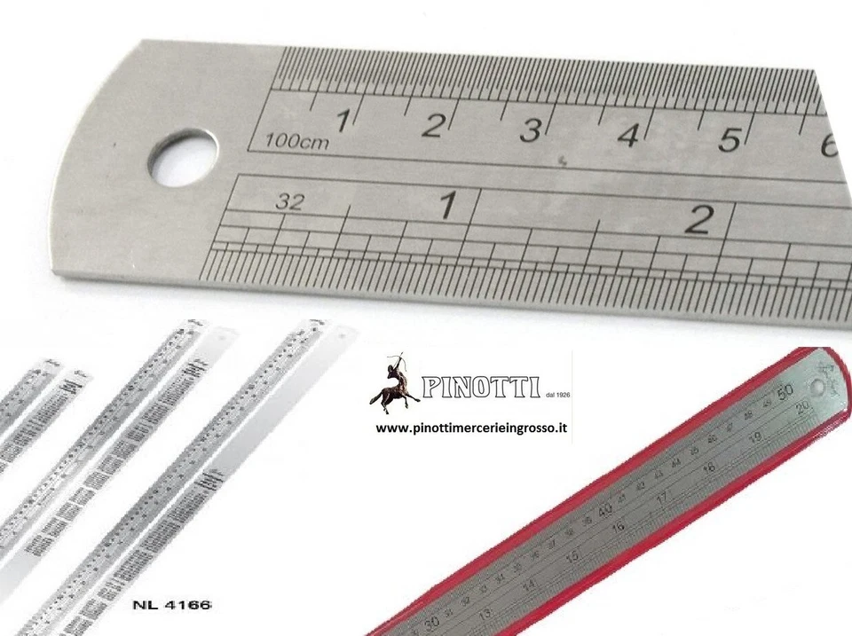 RIGA PER SARTORIA IN ACCIAO NL4165 CM 50X2,8X0,1 Foto 1 de 1