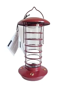 Modern Farmhouse Solar Light Hummingbird Feeder 24 Oz - Picture 1 of 9