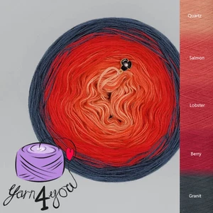 Promenade CA614 - Colour Gradient Yarn Cake Classic, Ombre Yarn, Colour Changing - Picture 1 of 3