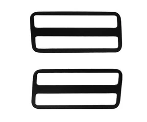 1970~1981 Firebird Side Marker Lamp Light Bezels/ Black/ Front /Rear Pair L1008 - Picture 1 of 1