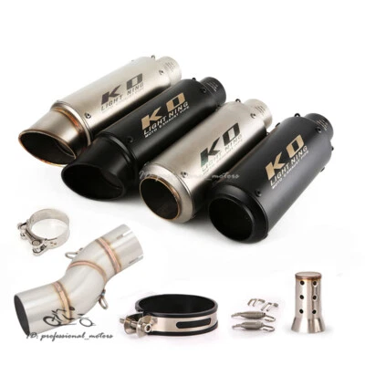 Модифицированная система глушителя средней части хвоста выхлопных наконечников для Suzuki SFV650 2009-2016 годов выпуска - Изображение 1 из 4