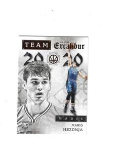 2015-16 Panini Excalibur Team 2020 #30 Mario Hezonja RC ORLANDO MAGIC - Foto 1 di 1
