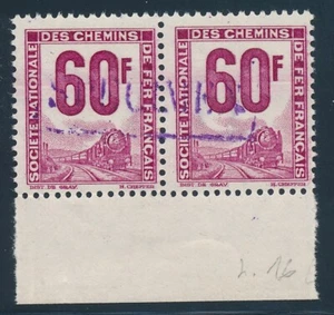 Colis Postaux 16** paire surchargée SPECIMEN  neuf sans charnière ref N 9/11 - Picture 1 of 1