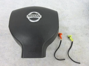 NISSAN VERSA O 7 - I 2  ALREADY RECALLED LEFT DRIVER AIRBAG Steering wheel BLACK - Picture 1 of 6