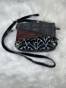 Hammitt Dillon Snake Embossed Crossbody Clutch Bag 6 Way Purse FAST SHIPPER - Picture 1 of 10
