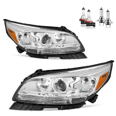 For 2013-2015 Chevy Malibu 2016 Limited Headlamps Headlights w/Bulbs, Used Foto 1 de 4