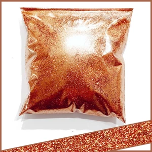 9oz (266ml) Polished Copper .008" Fine Metal Flake, Premium Paint Additive - Picture 1 of 6