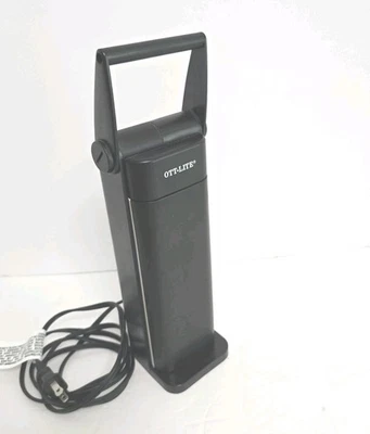 Lámpara de Tareas Móviles OttLite LED Negra Portátil Ligera Funciona con Pilas Blanca Foto 1 de 4