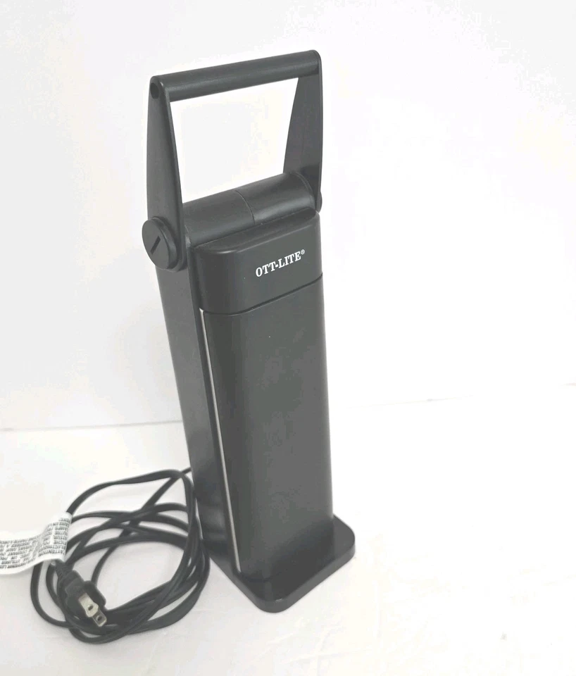 OttLite LED Mobile Task Lamp Black Portable Lightweight Battery Operated White - Image 1 of 4