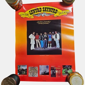 Lynyrd Skynyrd Street Survivors Album Promo Poster 18x24 Vintage 1977 MCA Rock - Picture 1 of 7