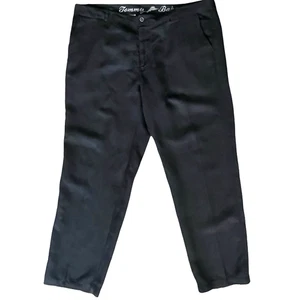Tommy Bahama Pants Mens 40x32 Black Linen Silk Blend Chino Summer Casual Beach - Picture 1 of 8
