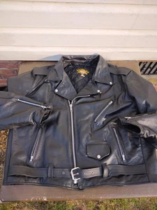 Universal Rider Vtg Leather Jacket - Picture 1 of 6