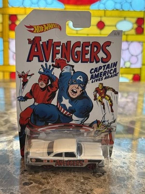 Hot Wheels Avengers '57 Plymouth Fury Captain America Lives Again #6 of 8 (2015) - Image 1 of 4