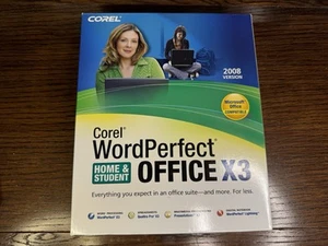 Corel WordPerfect Office X3 Home & Student Edition 2008 For Windows - Picture 1 of 6