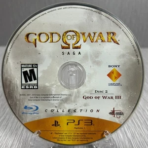 God of War Saga (PS3, 2012) Disco 2 Solo PlayStation 3 NTSC - Imagen 1 de 1