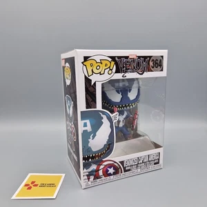 Funko Pop Marvel - Venom #364 Venomized Captain America - Vinylfigur - Bild 1 von 3