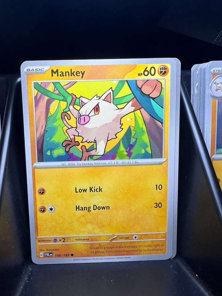 Mankey 106/193 Sv02: Paldea Evolved Regular - Image 1 of 1