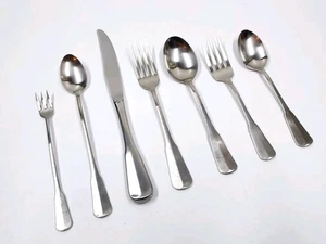 Servizio Miscela Posate Acciaio Inox 7 Pezzi Oneida Distinction Deluxe HH - Foto 1 di 16