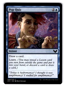 Pop Quiz C Strixhaven: School of Mages 49 NM - Bild 1 von 2