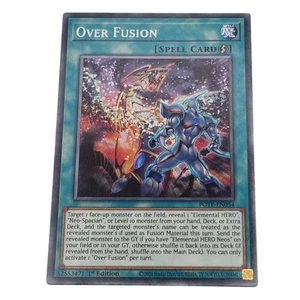 Yu-Gi-Oh! Power Of The Elements Over Fusion POTE-EN054 Spell 2022 - Picture 1 of 7