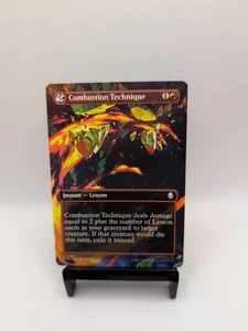  Combustion Technique - NON FOIL Borderless U MTG Avatar: The Last Airbender  - Picture 1 of 2