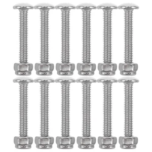  12 Sets Foosball Table Replacement Parts: M4x25mm Table Football Screws and - Bild 1 von 9