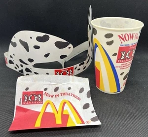 101 Dálmatas - McDonald's - Taza pequeña, papas fritas y diadema lote - 1996 - Imagen 1 de 9