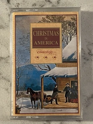 Christmas In America Cassette CLASSICS FOR JOY, NEW AND SEALED Foto 1 de 2