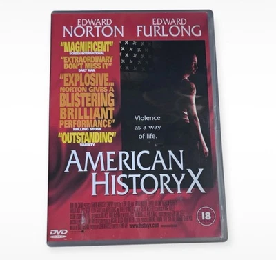 American History X (DVD, 1999) Edward Norton, Edward Furlong,  - Image 1 of 2