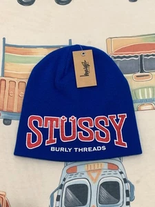 Stussy Burly Threads Skullcap Beanie - Blau - Bild 1 von 7