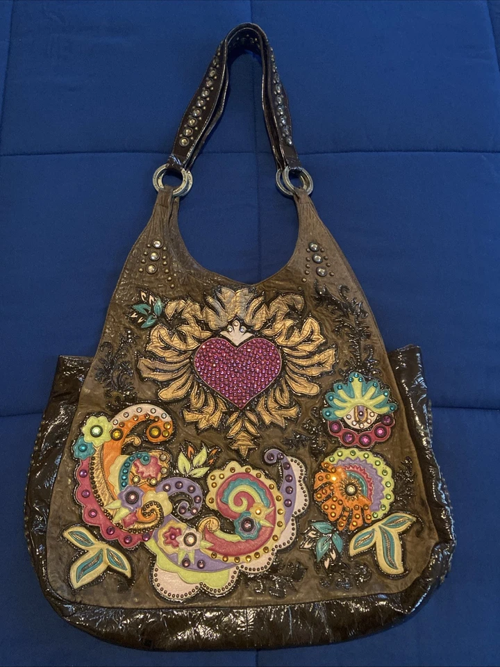 Bolso de cuero italiano BOHO Kippys Foto 1 de 4