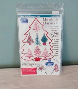 SUDBERRY HOUSE CHRISTMAS 3 MACHINE EMBROIDERY CD #D11000 - Picture 1 of 1