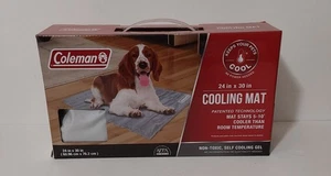 Tappetino di raffreddamento per cani rettangolare grigio Coleman 24 x 30 nuovo con scatola - Foto 1 di 9