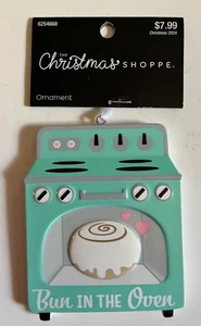 NUEVO CON ETIQUETAS ~ THE CHRISTMAS SHOPPE ~ ADORNO DE CERÁMICA "BOLLO EN EL HORNO" ~ - Imagen 1 de 3