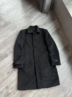 Abrigo Giorgio Armani Vintage Años 90 Lana Hombre Gris Talla: M Foto 1 de 4