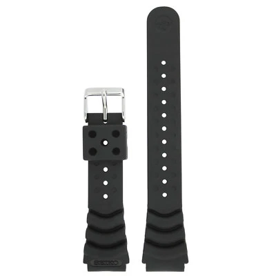 Correa de reloj de goma original 20 mm buzos Seiko Monster SKX781 SKX79 SRP309 SRP315 Foto 1 de 4