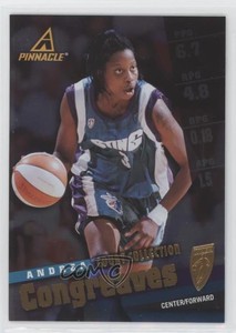 1998 Pinnacle WNBA Court Collection Andrea Congreaves #51