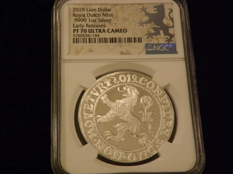 2018                 Lion Dollar                  NGC  PF   70 Ultra Cameo Cover