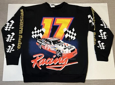 1992/Nascar #17 Darrell Waltrip Sudadera Estampada Completa Para Hombre Grande De Colección Foto 1 de 4