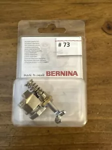 Genuine Bernina Adjustable Stippling Foot #73 - New Style Sealed In Plastic Case - Picture 1 of 4