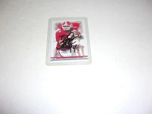 DAVID GREENE GEORGIA BULLDOGS SEC CHAMPS JSA/COA/HOLO SIGNED CARD - Picture 1 of 2