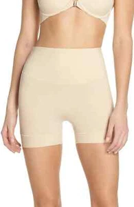 Yummie Tummie Tamers Mid Waist Shorts Frappe Women's Size S L97044 - Picture 1 of 3