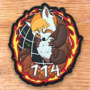 ISRAEL AIR FORCE 114 CORSO DI CONTROLLO PATCH PVC 3D BAGLIORE AL BUIO! - Foto 1 di 4