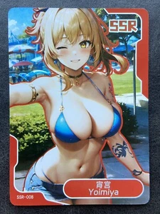 Goddess Story - Anime Waifu Card - SSR-008 Yoimiya Genshin Impact - Picture 1 of 1