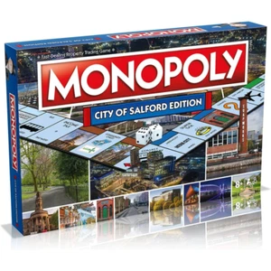 Monopoly City Of Salford Edition Board Game Winning Moves - Picture 1 of 5