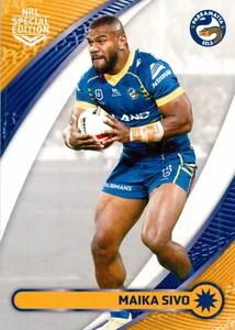 2024 Parramatta Eels NRL TLA Special Edition Card - Maika Sivo - Picture 1 of 3